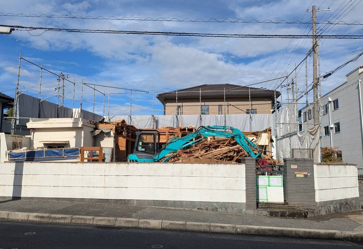 住宅全体の小規模解体